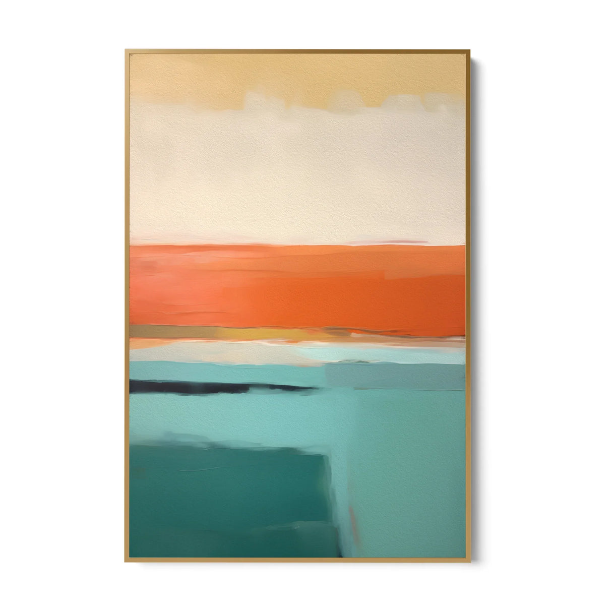 Quadro Stampa su Tela Abbraccio cromatico - CupidoDesign