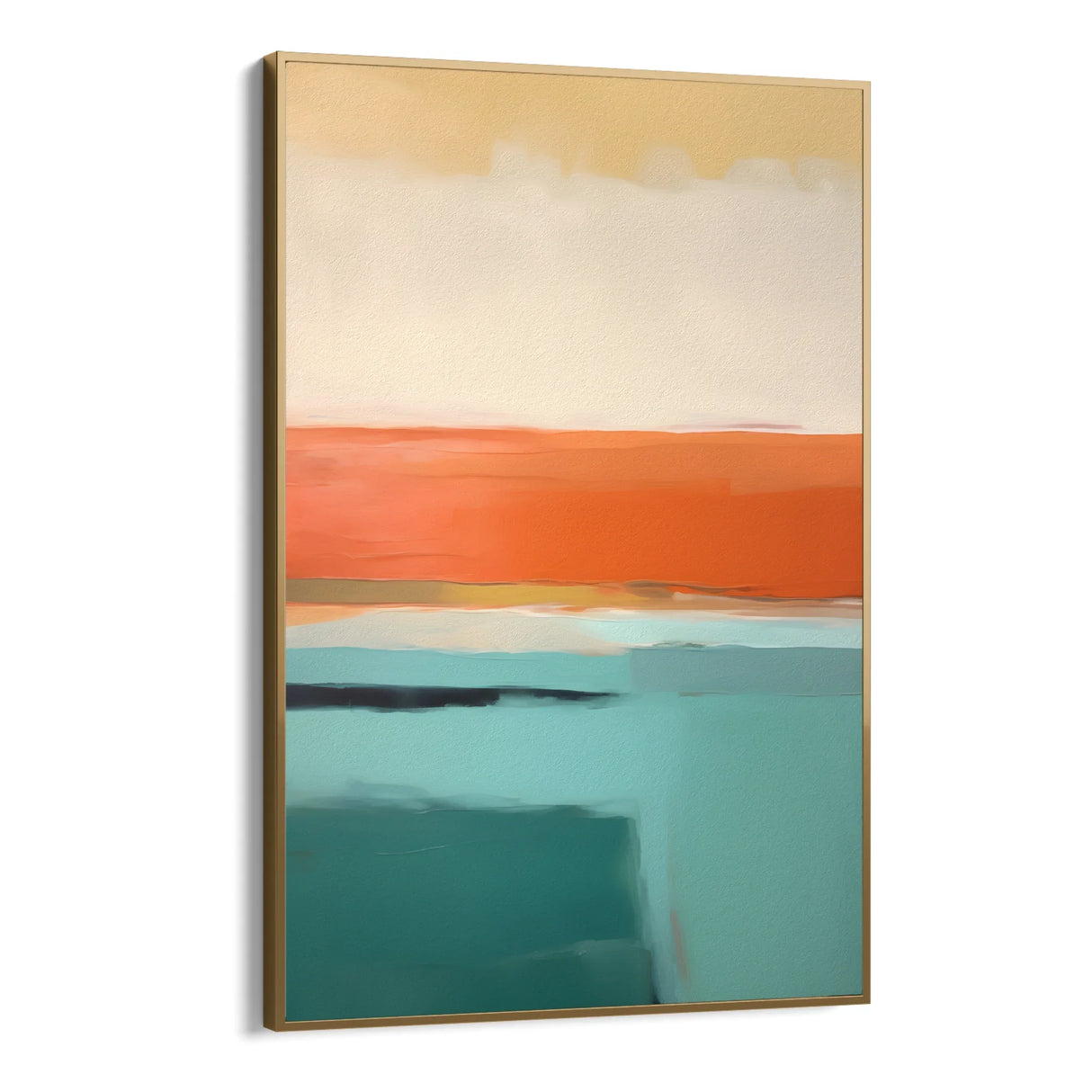 Quadro Stampa su Tela Abbraccio cromatico - CupidoDesign