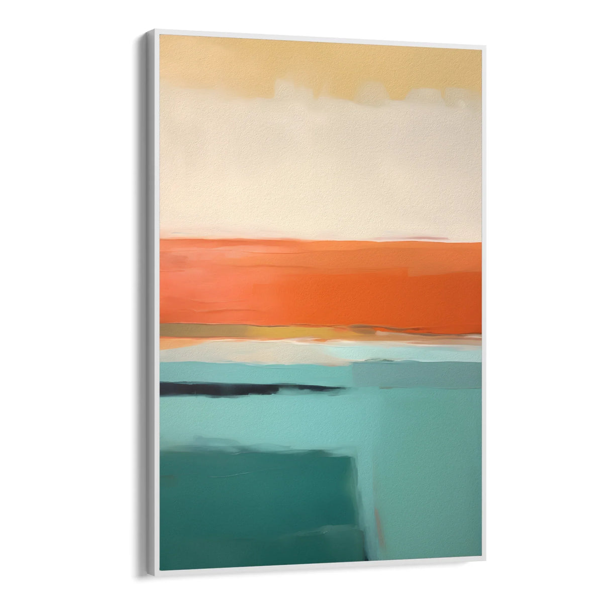 Quadro Stampa su Tela Abbraccio cromatico - CupidoDesign