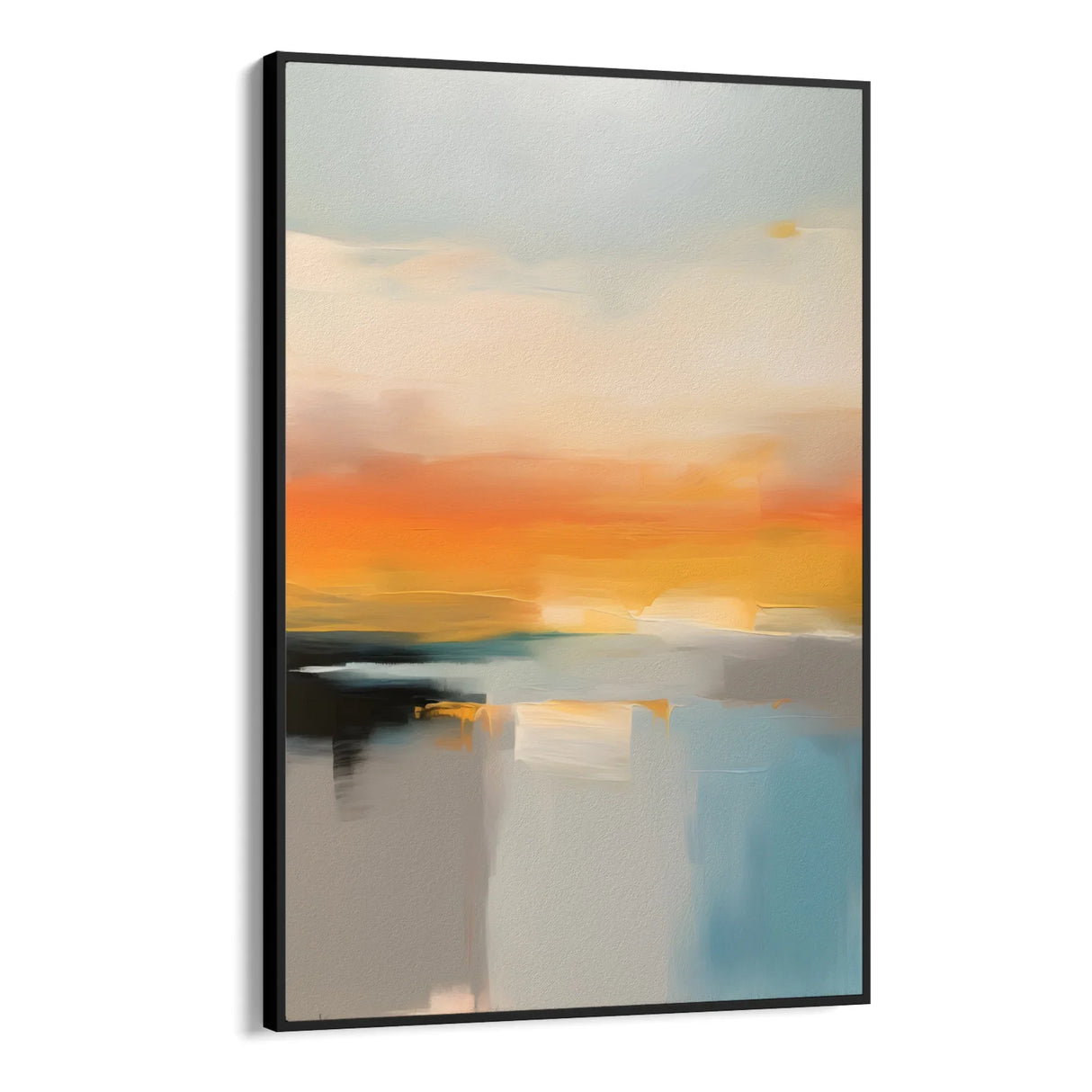 Quadro Stampa su Tela Abbraccio cromatico - CupidoDesign