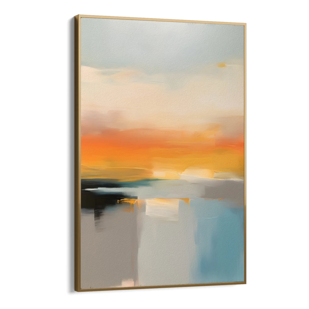 Quadro Stampa su Tela Abbraccio cromatico - CupidoDesign