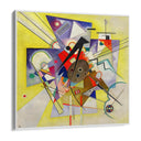 Quadro Stampa su Tela Accompagnamento giallo, Wassily Kandinsky - CupidoDesign