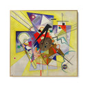 Quadro Stampa su Tela Accompagnamento giallo, Wassily Kandinsky - CupidoDesign