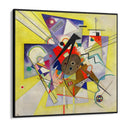 Quadro Stampa su Tela Accompagnamento giallo, Wassily Kandinsky - CupidoDesign