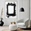 Quadro Stampa su Tela Al di là dello specchio - CupidoDesign