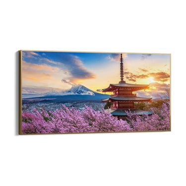 Quadro Stampa su Tela Alba al Tempio di Primavera - CupidoDesign