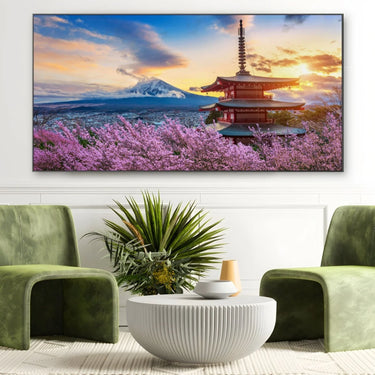 Quadro Stampa su Tela Alba al Tempio di Primavera - CupidoDesign