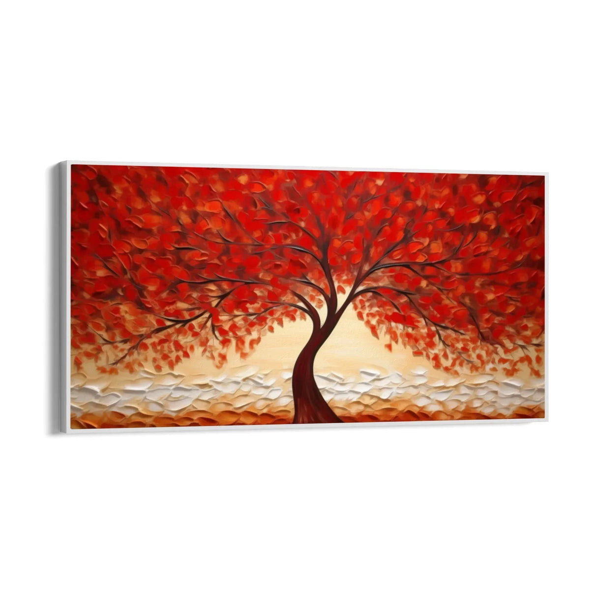 Quadro Stampa su Tela Albero Ardente d'Amore - CupidoDesign