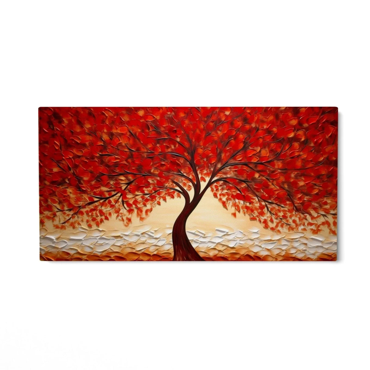 Quadro Stampa su Tela Albero Ardente d'Amore - CupidoDesign