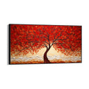 Quadro Stampa su Tela Albero Ardente d'Amore - CupidoDesign