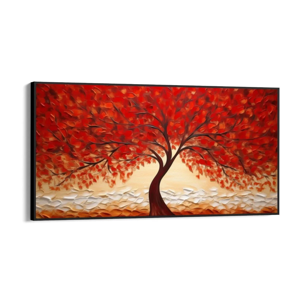 Quadro Stampa su Tela Albero Ardente d'Amore - CupidoDesign