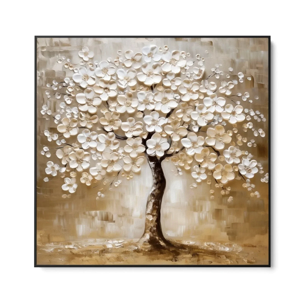 Quadro Stampa su Tela Albero dei Sogni Dorati - CupidoDesign
