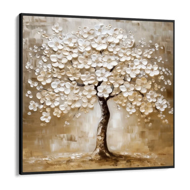 Quadro Stampa su Tela Albero dei Sogni Dorati - CupidoDesign