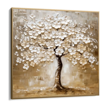 Quadro Stampa su Tela Albero dei Sogni Dorati - CupidoDesign