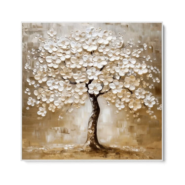 Quadro Stampa su Tela Albero dei Sogni Dorati - CupidoDesign