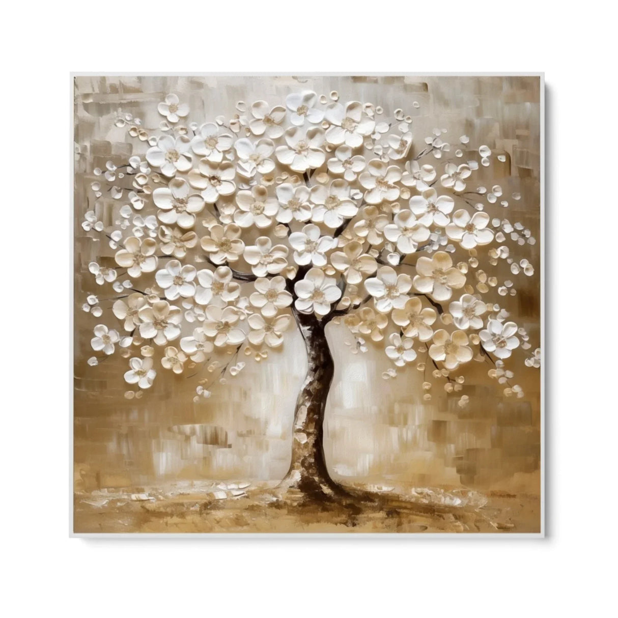 Quadro Stampa su Tela Albero dei Sogni Dorati - CupidoDesign