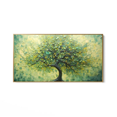 Quadro Stampa su Tela Albero del vento - CupidoDesign