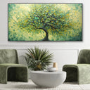 Quadro Stampa su Tela Albero del vento - CupidoDesign