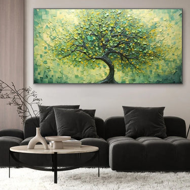 Quadro Stampa su Tela Albero del vento - CupidoDesign