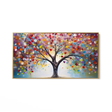 Quadro Stampa su Tela Albero della gioia - CupidoDesign