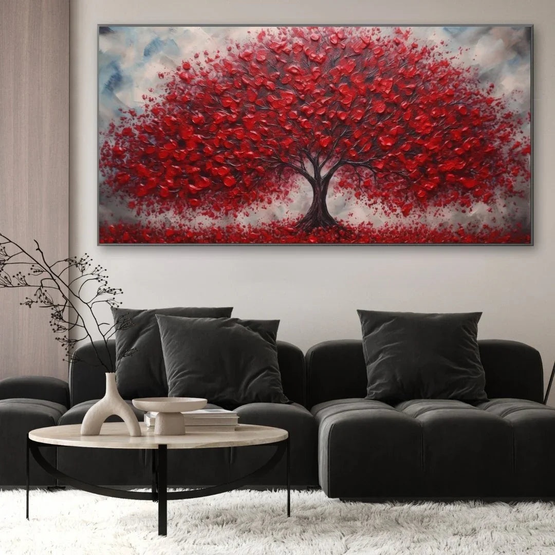 Quadro Stampa su Tela Albero della passione - CupidoDesign
