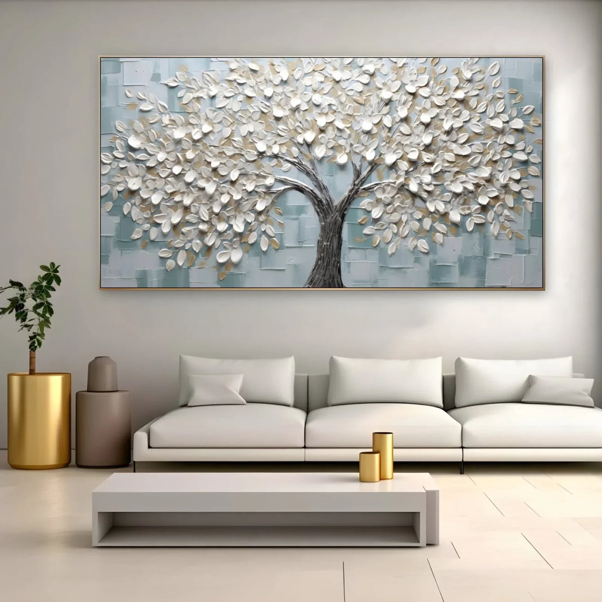 Quadro Stampa su Tela Albero della ragione - CupidoDesign