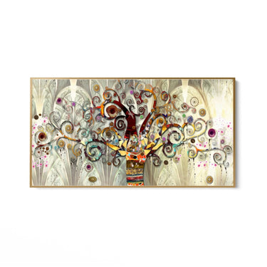 Quadro Stampa su Tela Albero della Vita, Klimt - CupidoDesign
