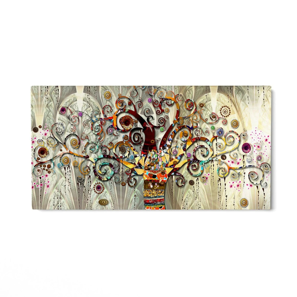 Quadro Stampa su Tela Albero della Vita, Klimt - CupidoDesign