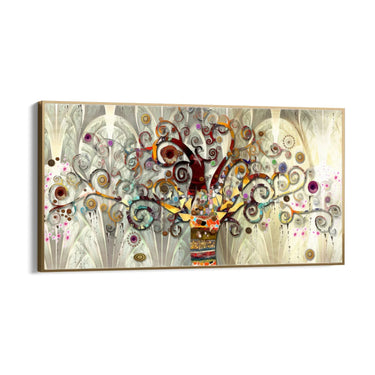 Quadro Stampa su Tela Albero della Vita, Klimt - CupidoDesign
