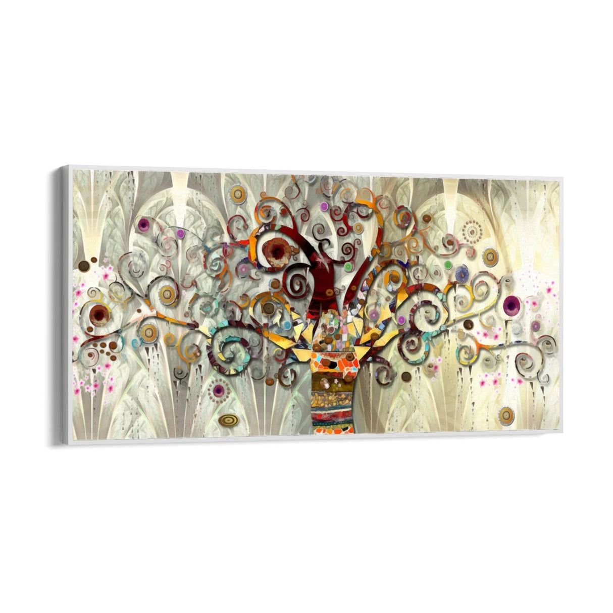 Quadro Stampa su Tela Albero della Vita, Klimt - CupidoDesign