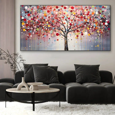 Quadro Stampa su Tela Albero dell'arte - CupidoDesign