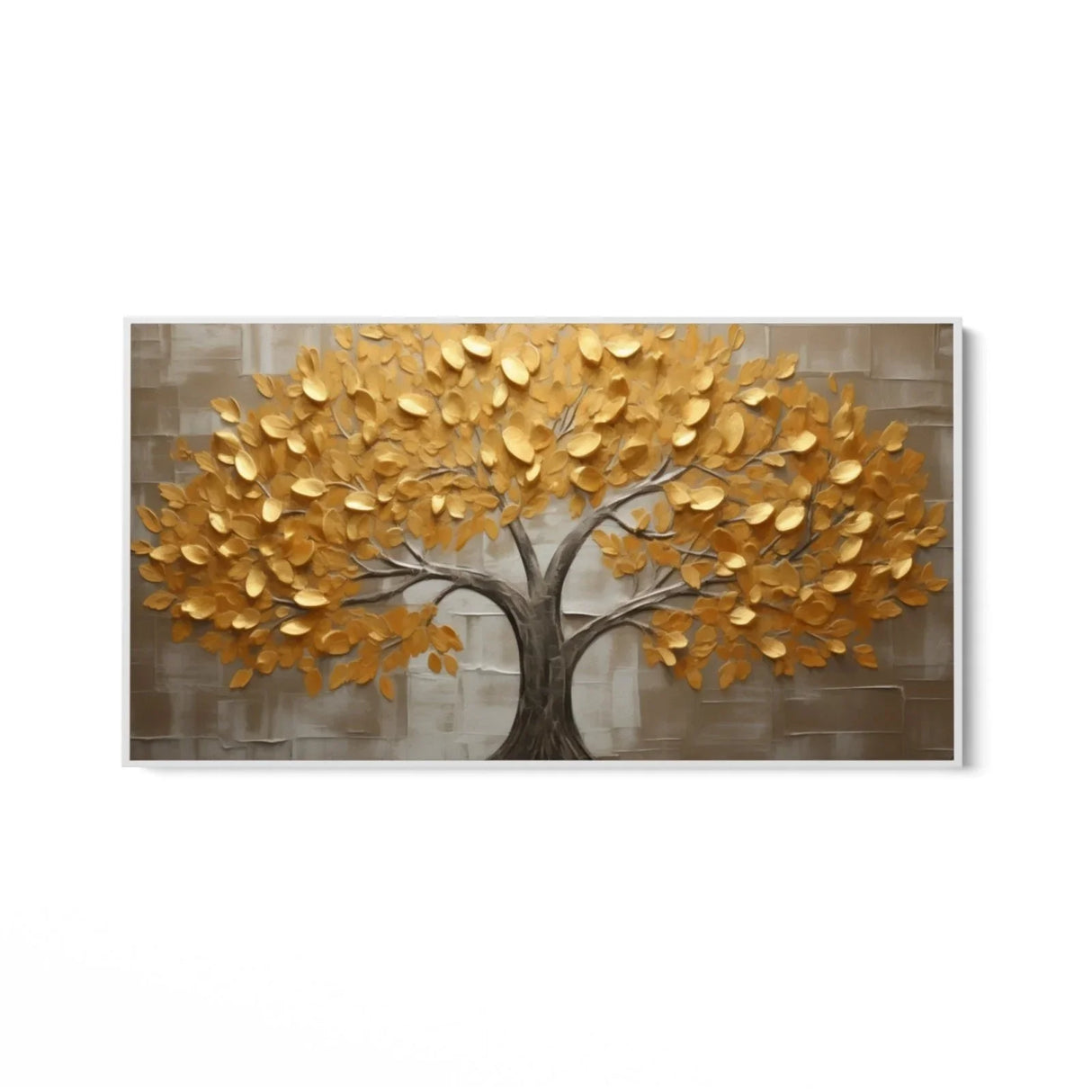 Quadro Stampa su Tela Albero dell'oro - CupidoDesign