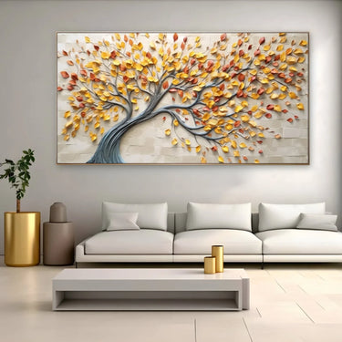 Quadro Stampa su Tela Albero di Luce - CupidoDesign