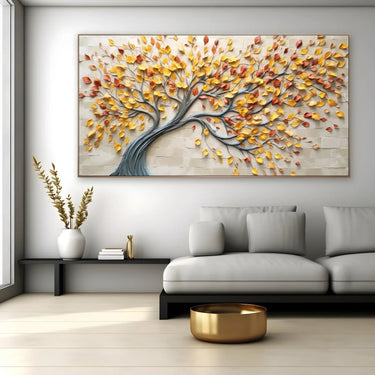 Quadro Stampa su Tela Albero di Luce - CupidoDesign