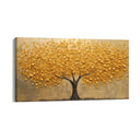 Quadro Stampa su Tela Albero dorato - CupidoDesign