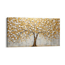Quadro Stampa su Tela Albero Solare Gold - CupidoDesign