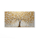 Quadro Stampa su Tela Albero Solare Gold - CupidoDesign