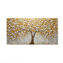 Quadro Stampa su Tela Albero Solare Gold - CupidoDesign