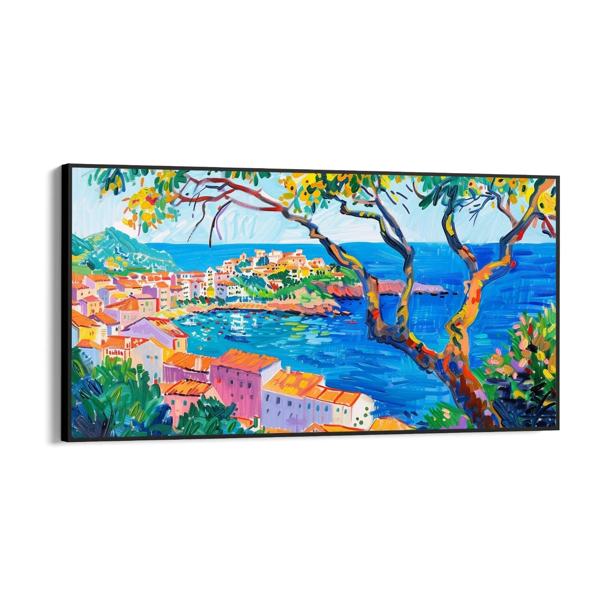 Quadro Stampa su Tela Ideale di Alghero, Sardegna, Italia - CupidoDesign
