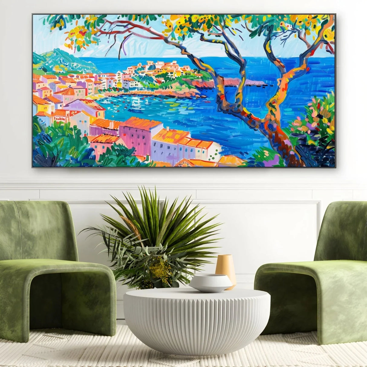 Quadro Stampa su Tela Ideale di Alghero, Sardegna, Italia - CupidoDesign