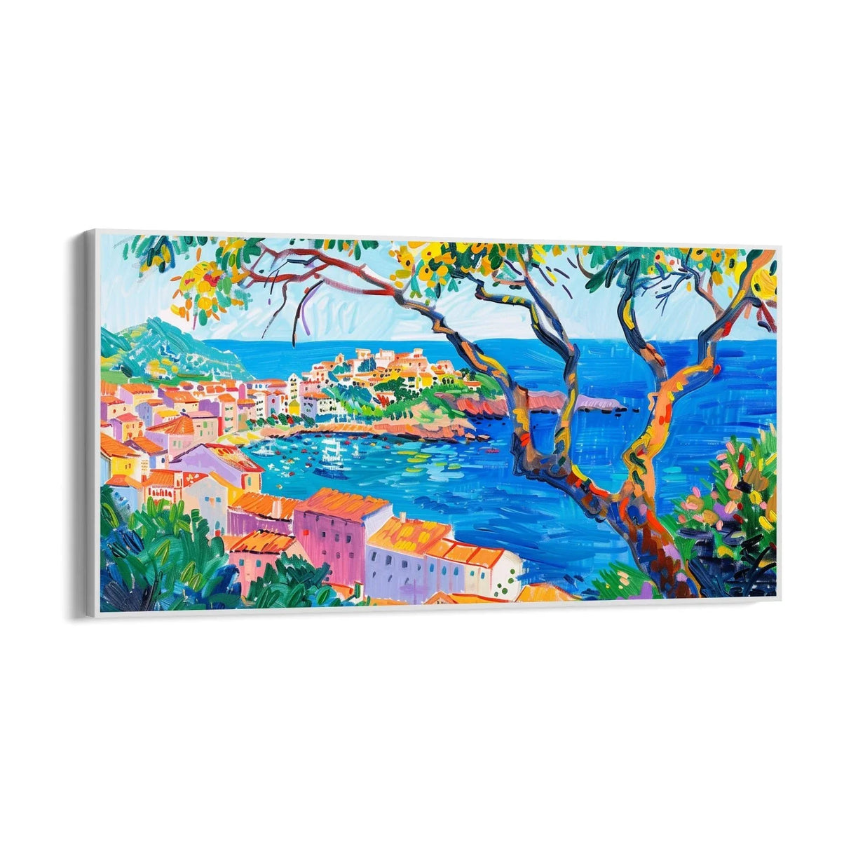 Quadro Stampa su Tela Ideale di Alghero, Sardegna, Italia - CupidoDesign