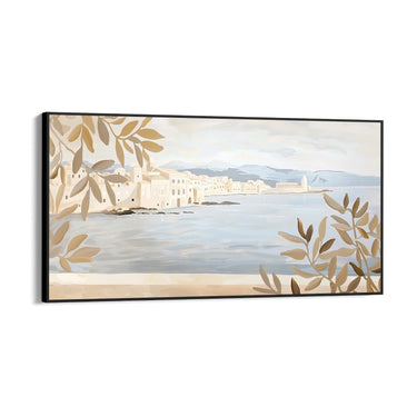 Quadro Stampa su Tela Ricordo di Alghero, Sardegna, Italia - CupidoDesign