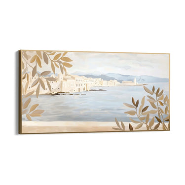 Quadro Stampa su Tela Ricordo di Alghero, Sardegna, Italia - CupidoDesign