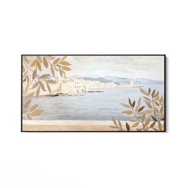 Quadro Stampa su Tela Ricordo di Alghero, Sardegna, Italia - CupidoDesign