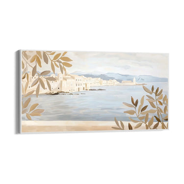 Quadro Stampa su Tela Ricordo di Alghero, Sardegna, Italia - CupidoDesign