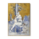 Quadro Stampa su Tela Allegoria del tempo, Luc-Olivier Merson (1896) - CupidoDesign