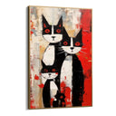 Quadro Stampa su Tela Amicizia Colorata - CupidoDesign