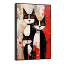 Quadro Stampa su Tela Amicizia Colorata - CupidoDesign