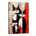 Quadro Stampa su Tela Amicizia Colorata - CupidoDesign