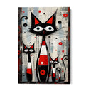Quadro Stampa su Tela Amicizia Colorata - CupidoDesign